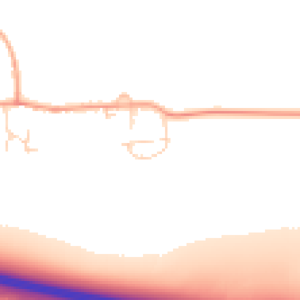 Daytime road noise heatmap for IP28 6RW