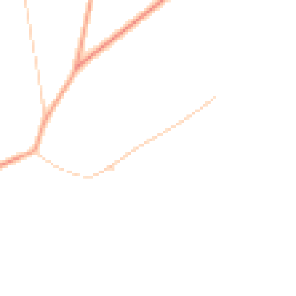 Daytime road noise heatmap for IP28 6ST