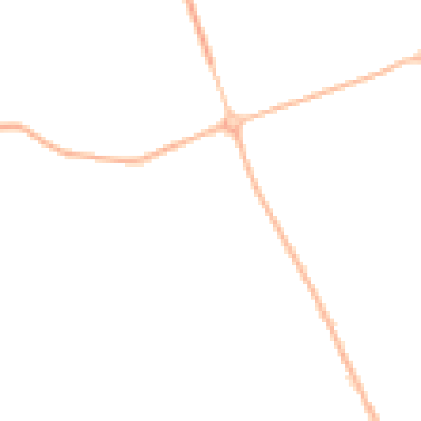 Night-time road noise heatmap for IP28 6TJ