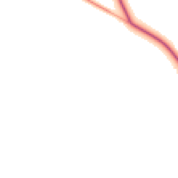 Daytime road noise heatmap for IP28 6TT