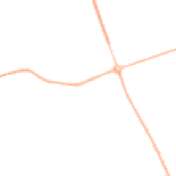 Night-time road noise heatmap for IP28 6TW