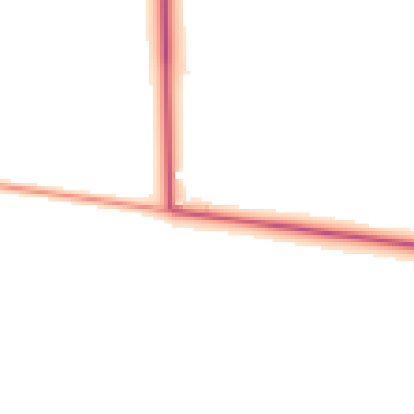 Daytime road noise heatmap for IP28 6UB