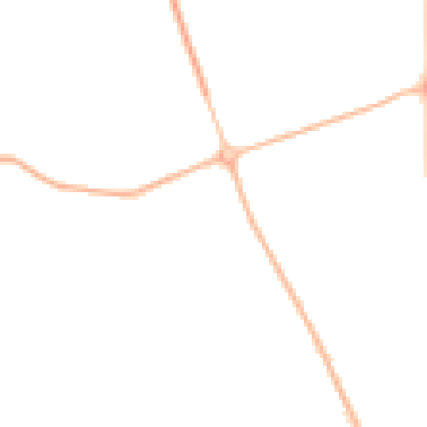 Night-time road noise heatmap for IP28 6XA