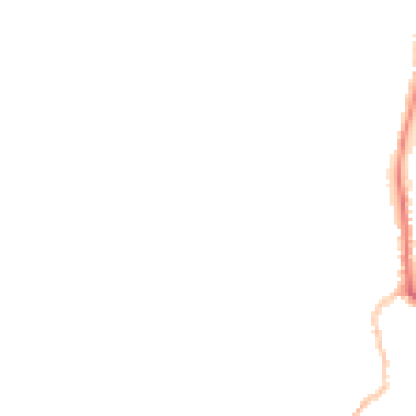 Night-time road noise heatmap for IP28 7BA