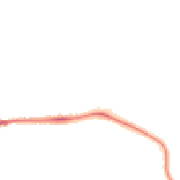 Night-time road noise heatmap for IP28 7GB
