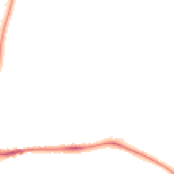 Night-time road noise heatmap for IP28 7PB