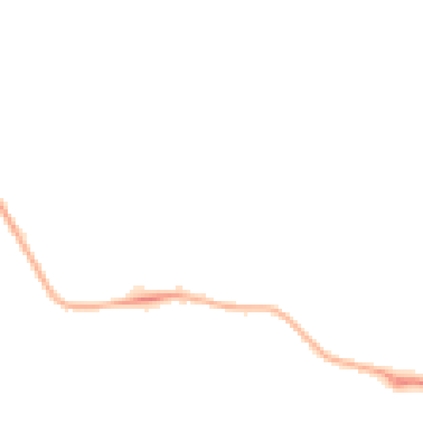 Night-time road noise heatmap for IP28 8DJ
