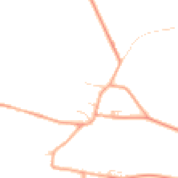 Daytime road noise heatmap for IP28 8UN