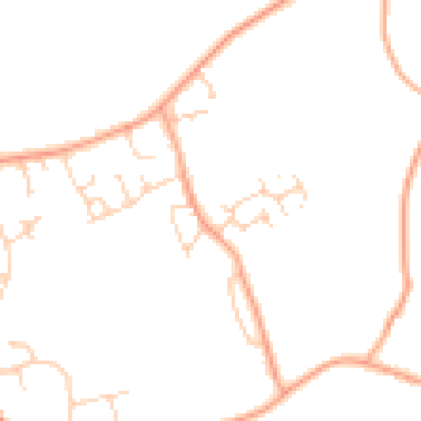 Daytime road noise heatmap for IP28 8WD