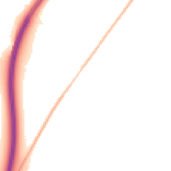 Night-time road noise heatmap for IP28 8XJ