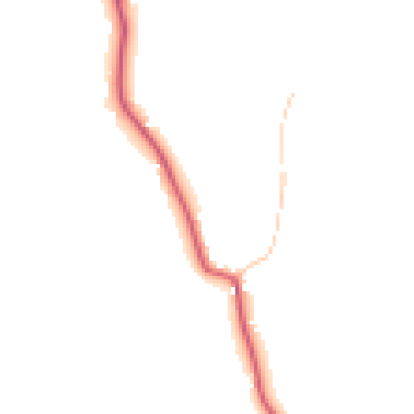 Daytime road noise heatmap for IP29 4DB