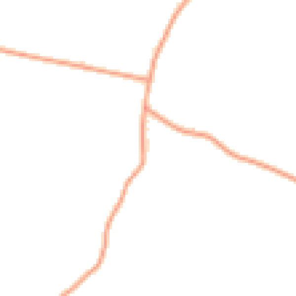 Daytime road noise heatmap for IP29 4DQ