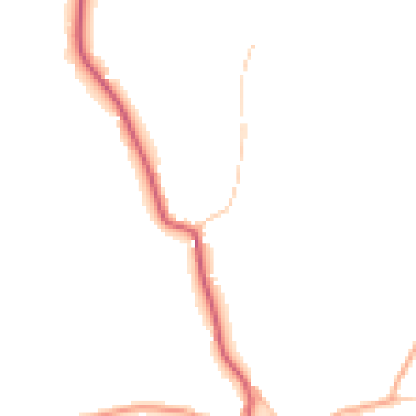 Daytime road noise heatmap for IP29 4ED