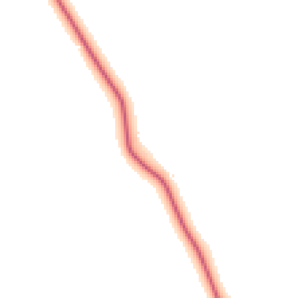 Daytime road noise heatmap for IP29 4JU