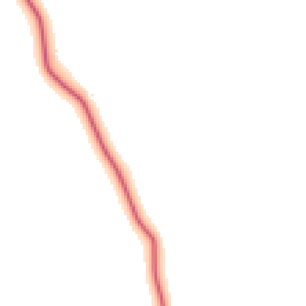 Daytime road noise heatmap for IP29 4JX