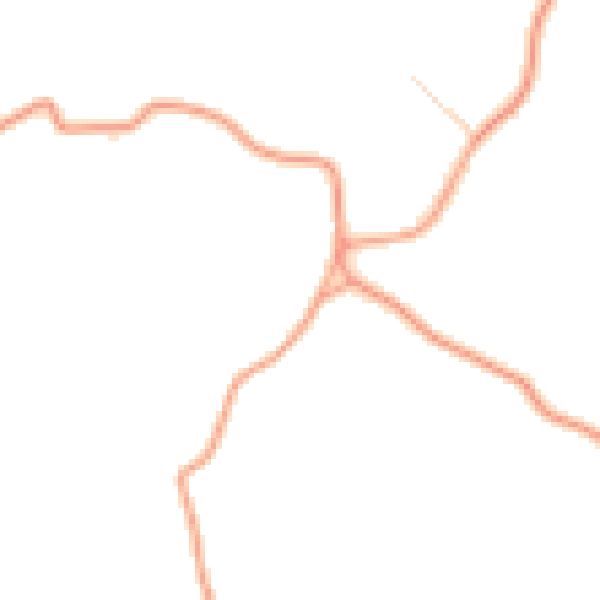 Daytime road noise heatmap for IP29 4NJ