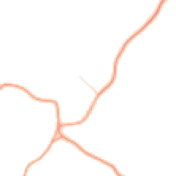 Daytime road noise heatmap for IP29 4NW