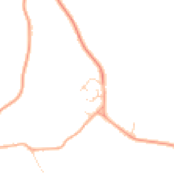 Daytime road noise heatmap for IP29 4RT