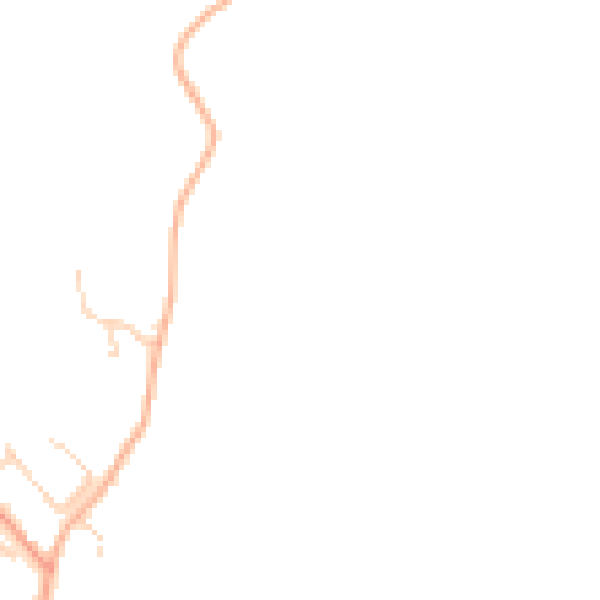 Daytime road noise heatmap for IP29 4TY
