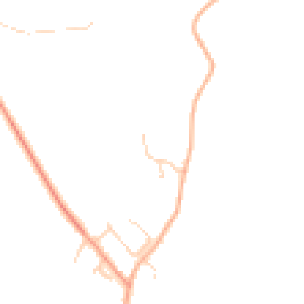 Daytime road noise heatmap for IP29 4XB
