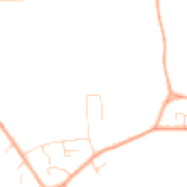 Daytime road noise heatmap for IP29 5BU