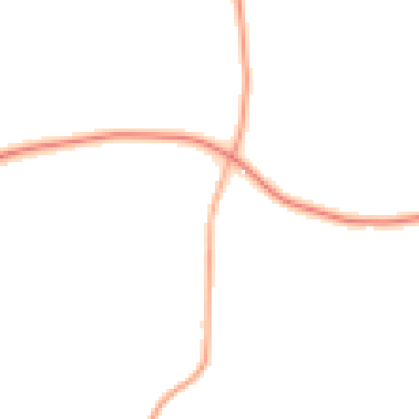 Daytime road noise heatmap for IP29 5JE