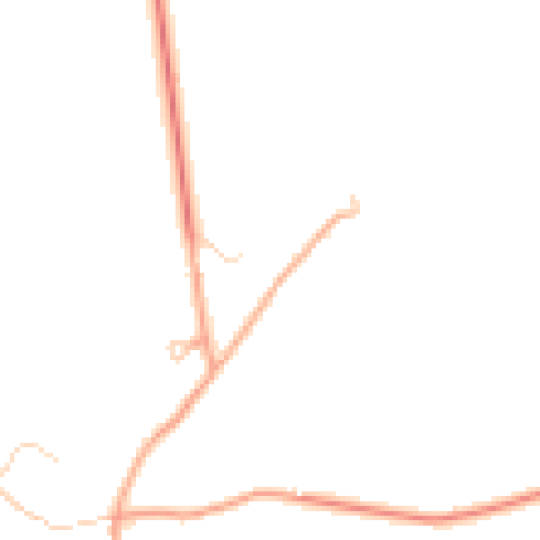 Daytime road noise heatmap for IP29 5QH