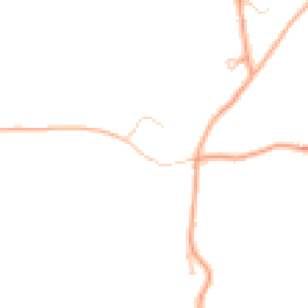 Daytime road noise heatmap for IP29 5QR