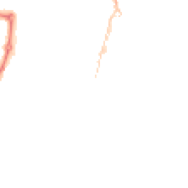 Night-time road noise heatmap for IP3 0AZ