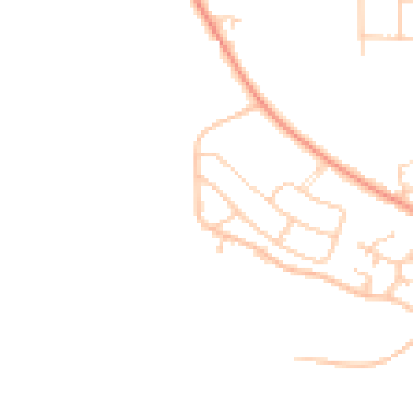 Daytime road noise heatmap for IP3 0JB