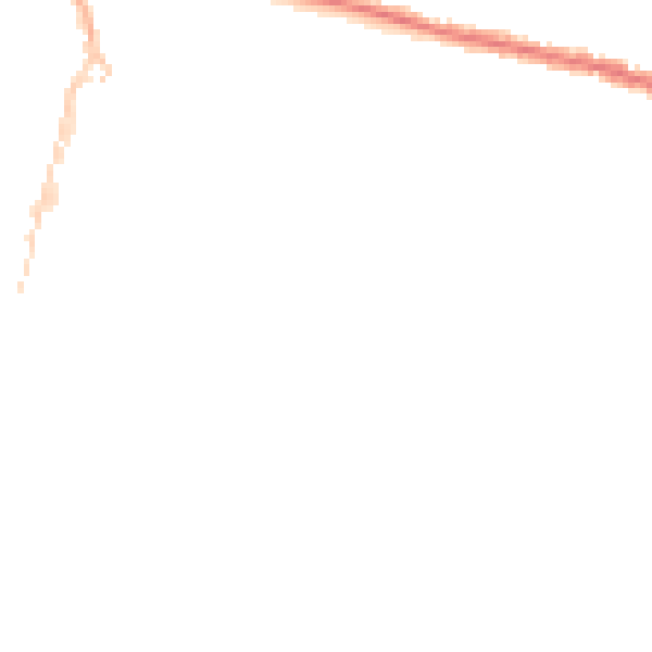 Night-time road noise heatmap for IP3 0PQ