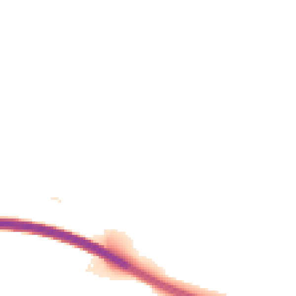 Night-time road noise heatmap for IP3 0SE