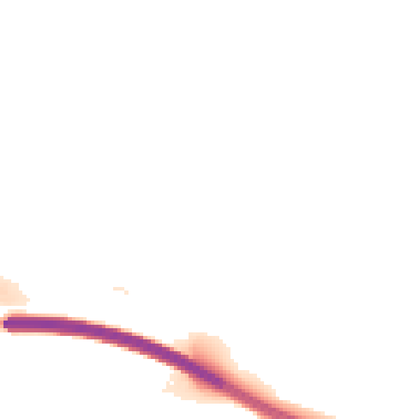 Night-time road noise heatmap for IP3 0SL
