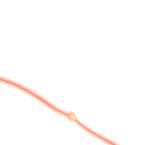 Night-time road noise heatmap for IP3 8GD