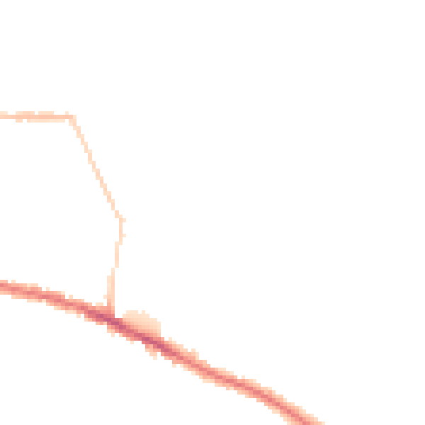 Night-time road noise heatmap for IP3 8GL