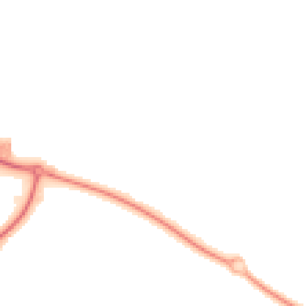 Night-time road noise heatmap for IP3 8RF