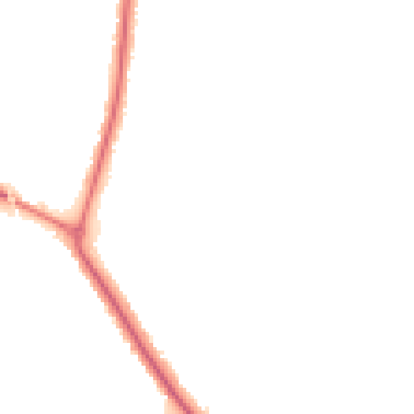 Night-time road noise heatmap for IP3 8RQ