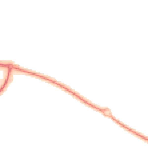 Night-time road noise heatmap for IP3 8SP