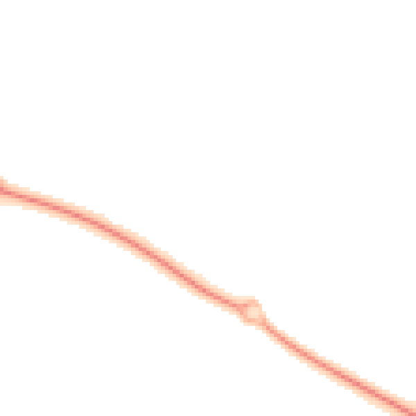 Night-time road noise heatmap for IP3 8UR
