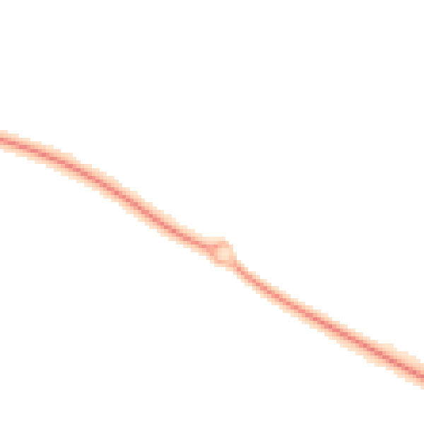 Night-time road noise heatmap for IP3 8UX