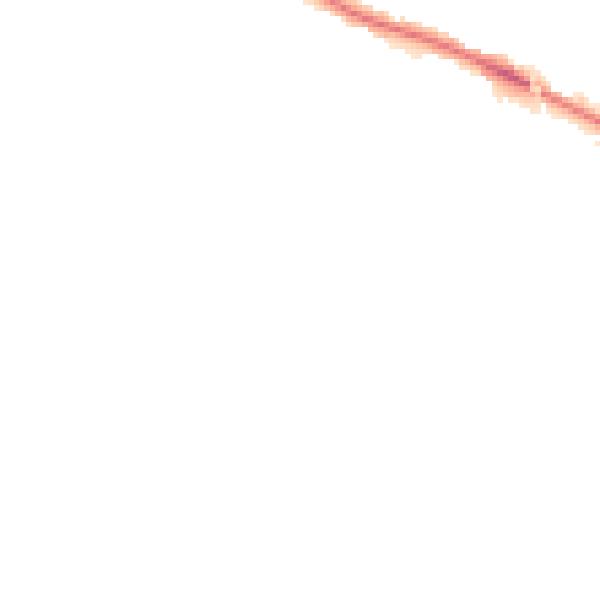 Night-time road noise heatmap for IP3 9HD