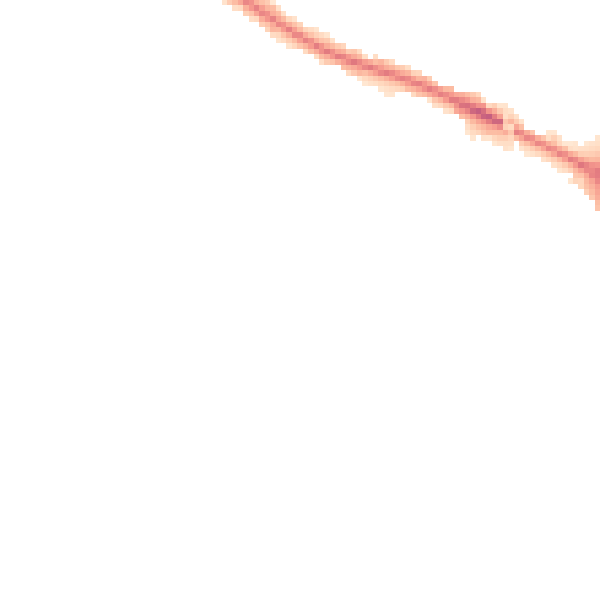 Night-time road noise heatmap for IP3 9HE