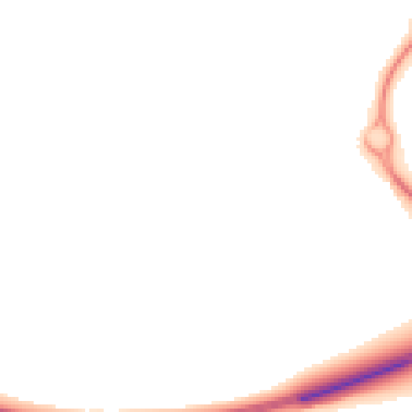 Night-time road noise heatmap for IP3 9UR
