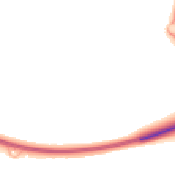 Night-time road noise heatmap for IP3 9UU
