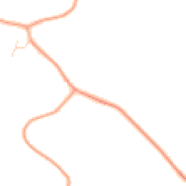 Daytime road noise heatmap for IP30 0AB
