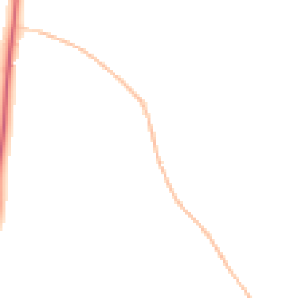 Night-time road noise heatmap for IP30 0AF