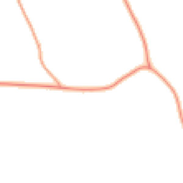 Daytime road noise heatmap for IP30 0AQ