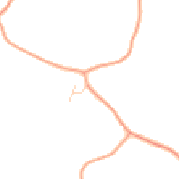 Daytime road noise heatmap for IP30 0AS