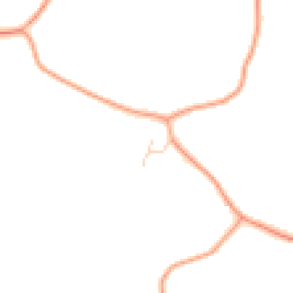 Daytime road noise heatmap for IP30 0AU