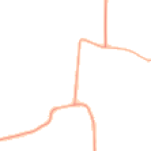 Daytime road noise heatmap for IP30 0AZ